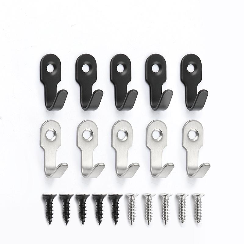 Stainless Steel Mini Single Coat Hook for Home, Hotel, Bathroom, Entryway, and Toilet - Ideal for Clothes and Hats