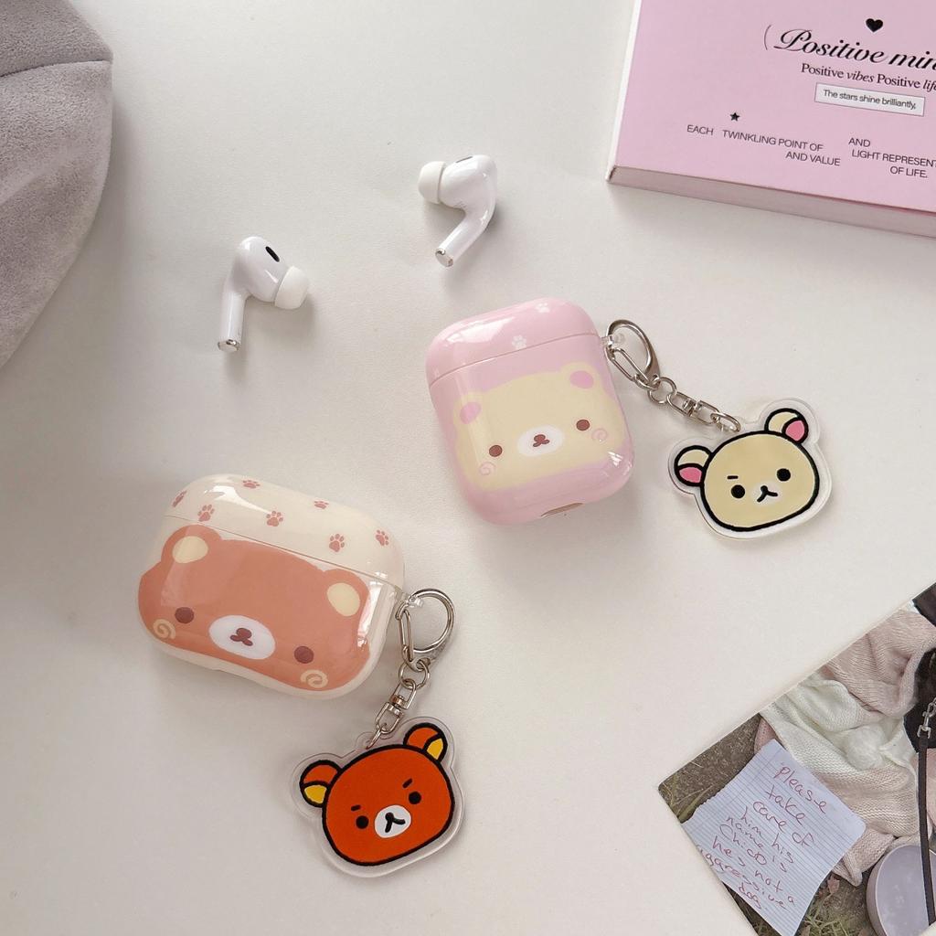 Big face easy bear applies AirPods 1 protective case apple 1/1 generation AirPods pro1 earphone case cute