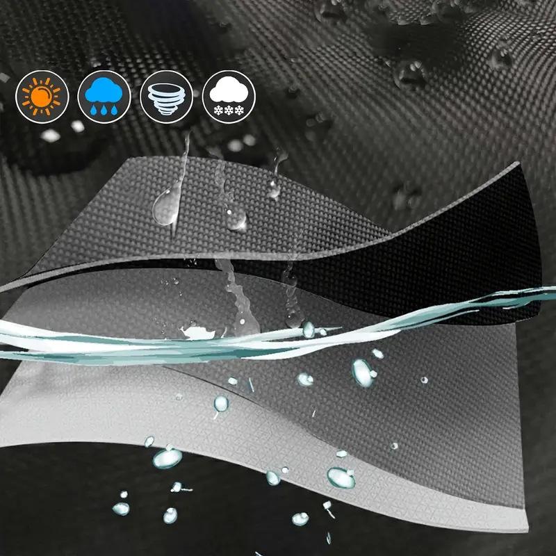 Universal Microwave Oven Cover 420D Oxford Cloth Waterproof Sunproof Dustproof Electrical Appliance Furniture Protection