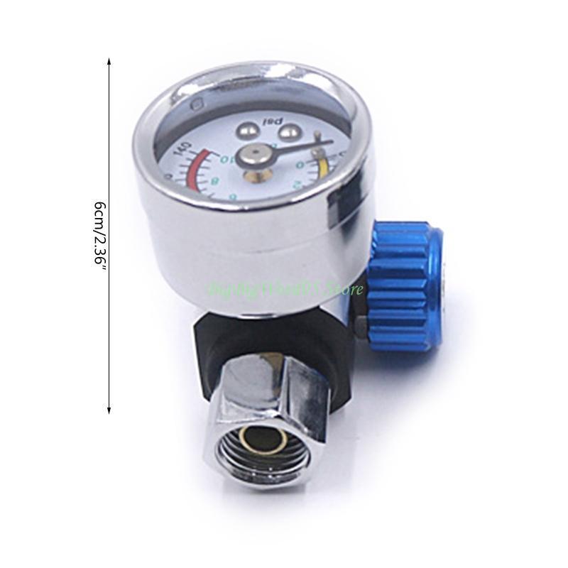 24TE Air Adjusting Regulator for Valve with Pressure Gauge Air Compressor Oil Water Separator for Spray Guns and Pnuematic