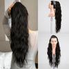 LOUIS FERRE Ponytail Extension, 26 Inch Drawstring Ponytail Hair Extensions for Women Long Curly Wavy Ponytail Multi-color Option for Daily