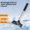 Car windshield wipers, snow removal brushes, snow shovels, stainless steel cleaning tools, broom cleaning accessories