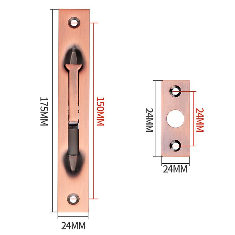 304 Stainless Steel Security Door Concealed Latch Female Door Concealed Latch Of The Earth And Earth Concealed Latch