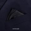 Men's British Red Pocket Square for Business or Wedding