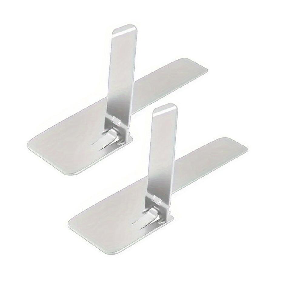 2 шт. Ультратонкая мини-подставка для телефона, универсальная настольная подставка-держатель для телефона, металлическая стальная складная настольная подставка для iPhone/ Samsung