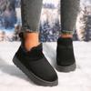 Fashion Women Boots New Winter High-top Snow Boots Women Thickened Plush Warm Simple and Versatile Comfortable Cotton Shoes for Women