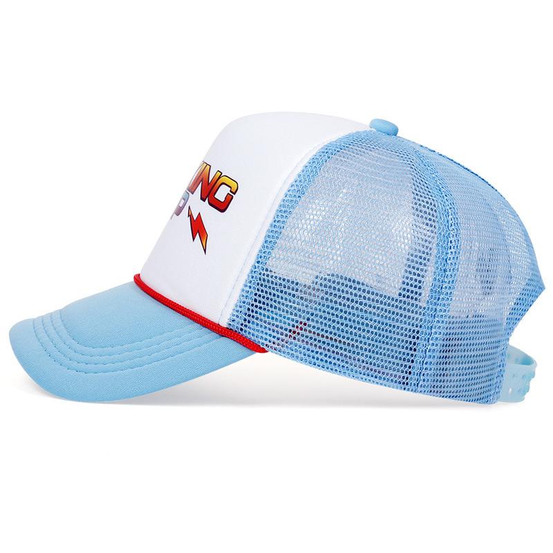 Sport Retro Stranger Hat Cosplay Dustin Baseball Cap Mesh Thinking Hats Adult Unisex Accessories Adjustable Prop Outdoor