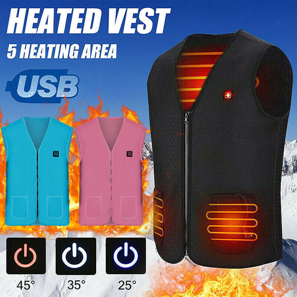 Herren und Damen Ärmellose Taschenweste mit Wollkapuze Winter Locker Weste