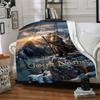 Lord Rings Customize Text Blanket Gift Customizable Blanket Soft & Cozy Versatile for Nap Chair Bed Couch Ideal for All Seasons