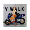 Moreart 164 Miniature Figure & Motorcycle Set MO222006 Model Girl Model Diorama Miniature Car [Used]