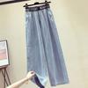 Internet Celebrity High Waist Wide Leg Jeans Women Spring and Autumn New Thin Korean Version Loose Thin High Straight Pants