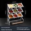 CMAOS 3-Tier Slanted Portion Pan Rack