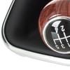 VW Golf IV 98-05 Pomello Cambio Legno + Soffietto + Cornice Cromata