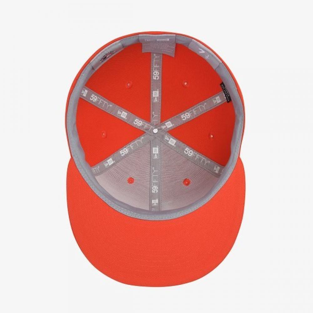 New Era Mlb La Dodgers Fitted Cap Orange