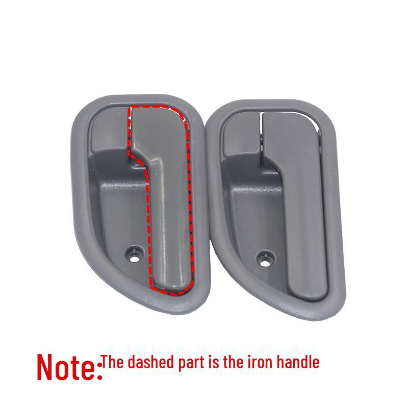 Compatible with Foton Times, Metro CTX TX, Aumark: Internal Buckle Handle, Pull Handle, Grip Plastic, gray internal pull handle left