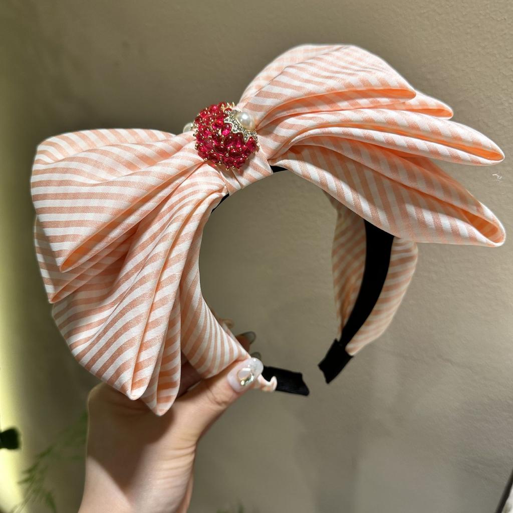 Kadınlar için Büyük Düğümlü Fiyonklu Saç Bantları Geniş Siyah Yeşil Pembe Mavi Kız Çocukları için Saç Bantları Saç Aksesuarları Büyük Fiyonklu Düğümlü Saç Bandı