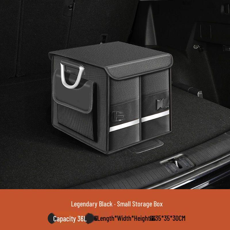 Foldable Car Trunk Organizer: Practical & Decorative Storage Box