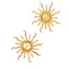 Vintage Oversized Sun Fashion Dangle Earrings Earrings for Women