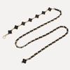 Trendy Four-Leaf Clover Waist Chain Skirt Belt - Stylish Braided Corset Accessory