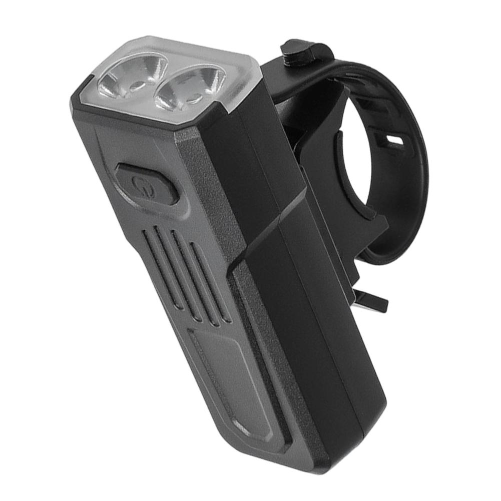 USB C Rechargeable Bike Light Dual LED 3 Modes Flash Medium Strong Toolless Attach Compact Waterproof For Night Cycling