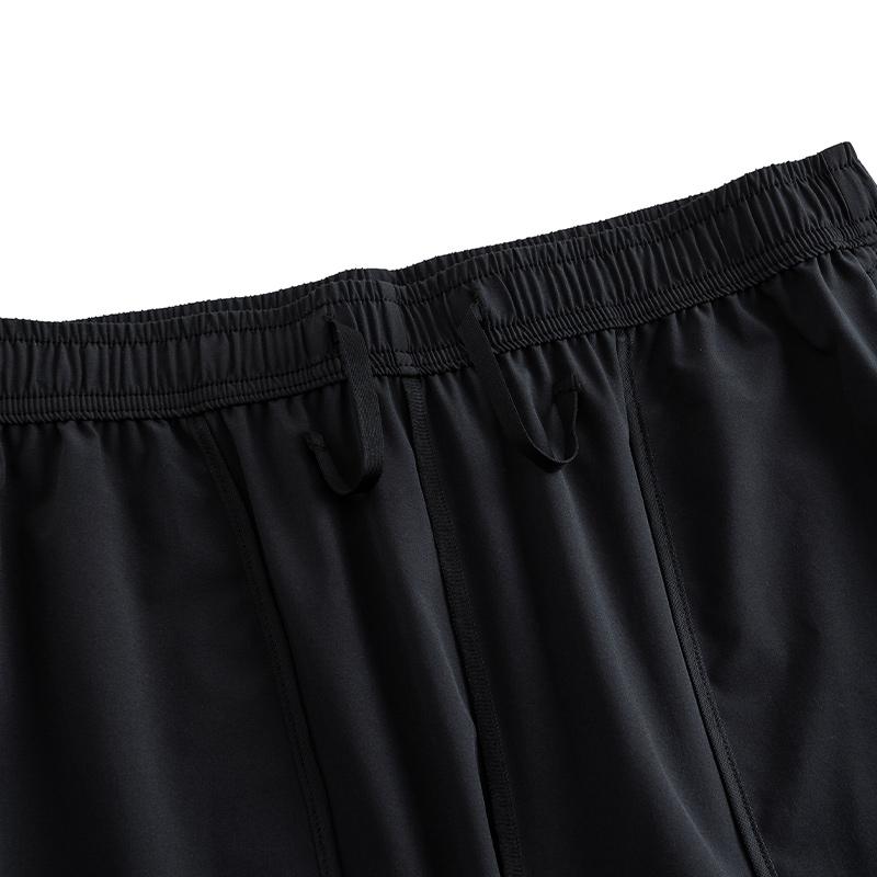 Anta Jednoduché Pohodlné Ležérní Všestranné Pletené Sportovní Kalhoty s Rovnou Nohavicí Pánské spodky 952525506-4