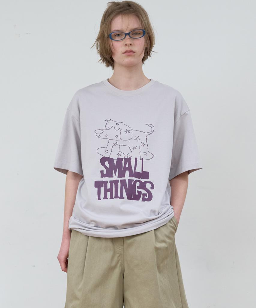 MA JOURNEE Small Things Graphic T-Shirt_Grey
