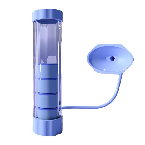 

Тренажер для дыхательных упражнений Тренажер для мышц живота Глубокое дыхание Гантель Мужчины Женщины Взрослые Тренажер для объема легких Оборудование для упражнений на мышцы кора синий