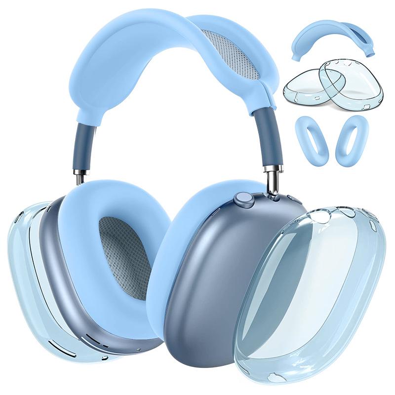 AirPods Max TPU Over-Ear Headphone Protective Case (Three-Piece Set)