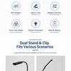 LED Desk Lamp Clip On USB Rechargeable Mini Reading Light for Students Study