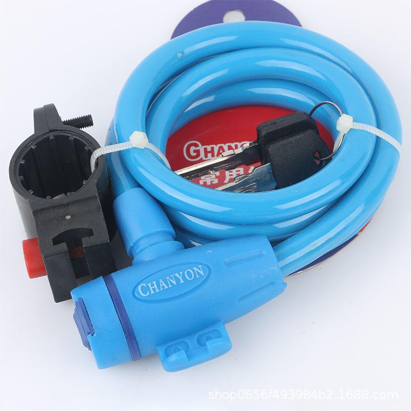 High Carbon Steel Portable Chain Lock for Bicycle Anti-Theft Protection