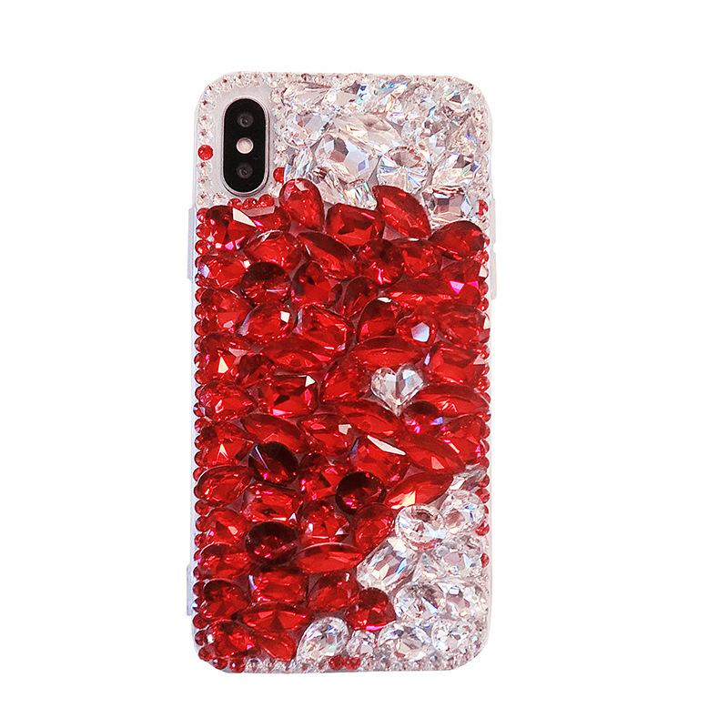 Gradueller Wechsel Strass für iPhone 17/16 Pro Max Handyhülle Apple 15 Juwel 14 Anti-Drop Schutzhülle 13