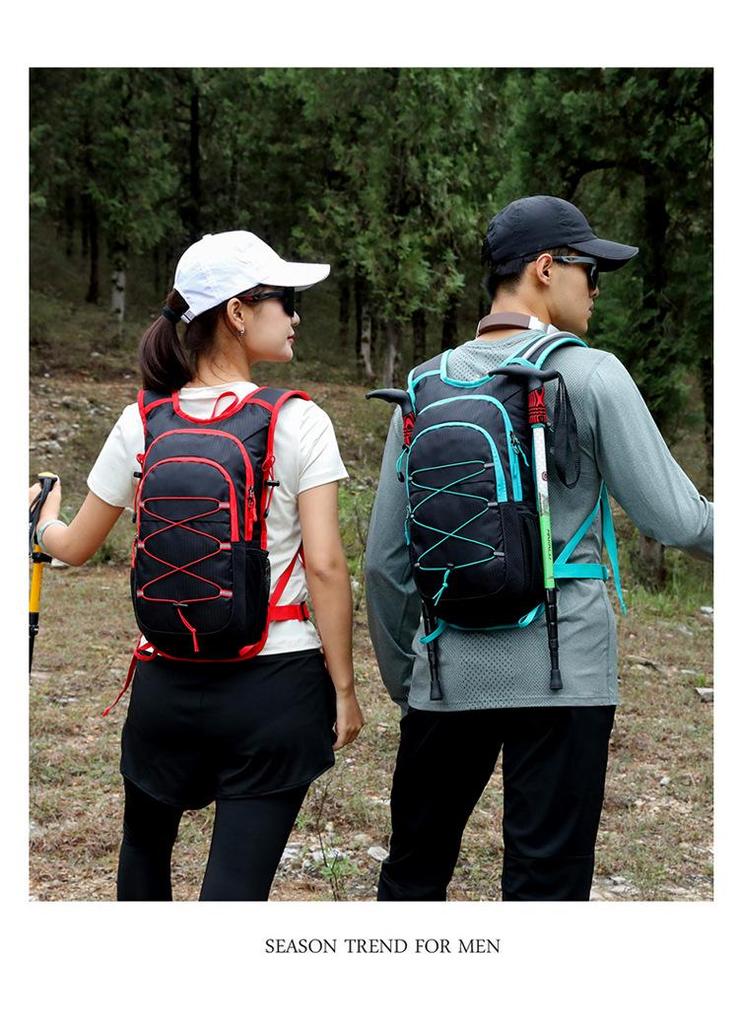 Lightweight Outdoor Backpack Hydration Pack for Hiking, Cycling, and Travel