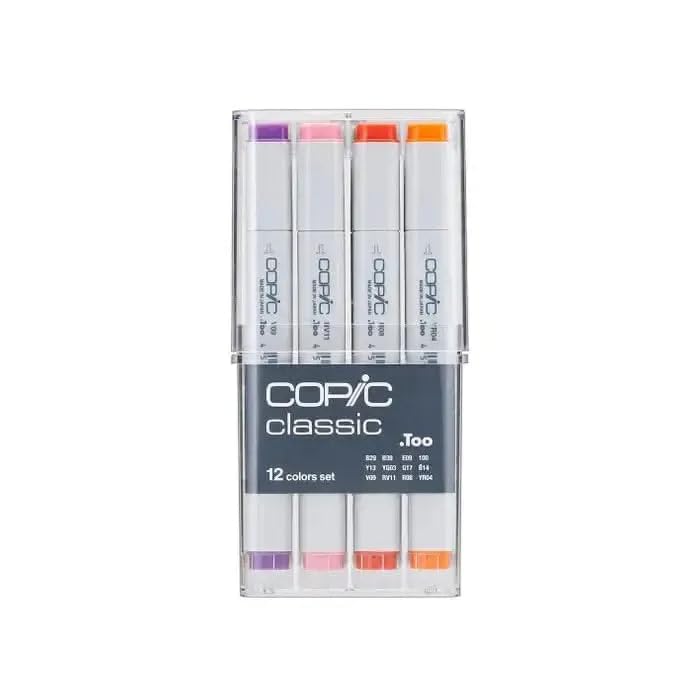 COPIC Too Copic Classic Set 12-Color