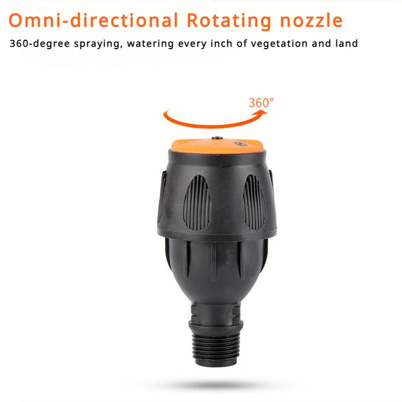 Garden Sprinkler 360° Rotation Watering System Adjustable Spray Nozzles For Garden Lawn Greenhouse Agriculture Plant Watering