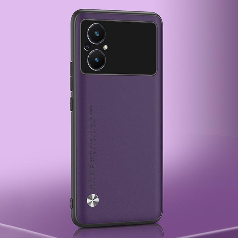 Luxury PU Leather Case For Xiaomi Poco M5 S M5S Back Cover Matte Silicone Protection Phone Case For Poco M3 M4 Pro 4G 5G Coque