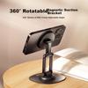 JINGDONG, Phone Stand Desktop MagSafe Magnetic Stand, 360° Rotating Foldable Extendable Convenient Office Alloy for IPhone15/14/13/12