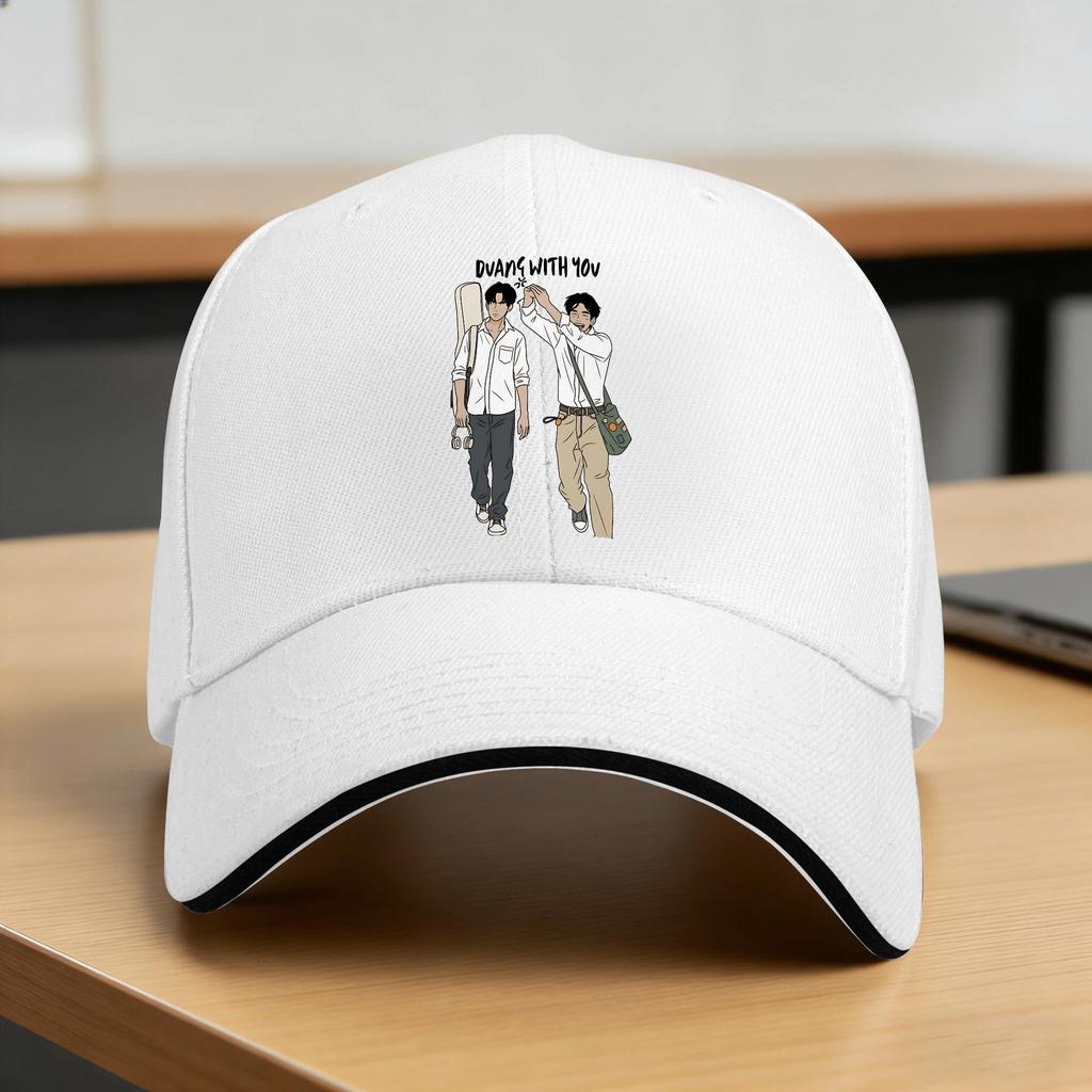 Summer Thai BL Duang with You Baseball Cap Porteetee Hiking Fishing yk Funny Print Sun Trucker Snapback Cap