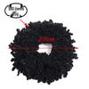 Handmade Wool Hair Tie - Ethnic Style Golden Velvet Flower Headwear, Multi-color Options