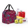 Mollymauk Tealeaf Inspired Print Insulated Lunch Bag for Women Office Cooler Thermal Food Box Tote Lunch Boxes Container