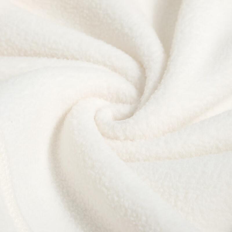 Adidas Solid Color Hooded Sports Fitness Casual Fleece Pullover Sweatshirt Women Tops White IP7043