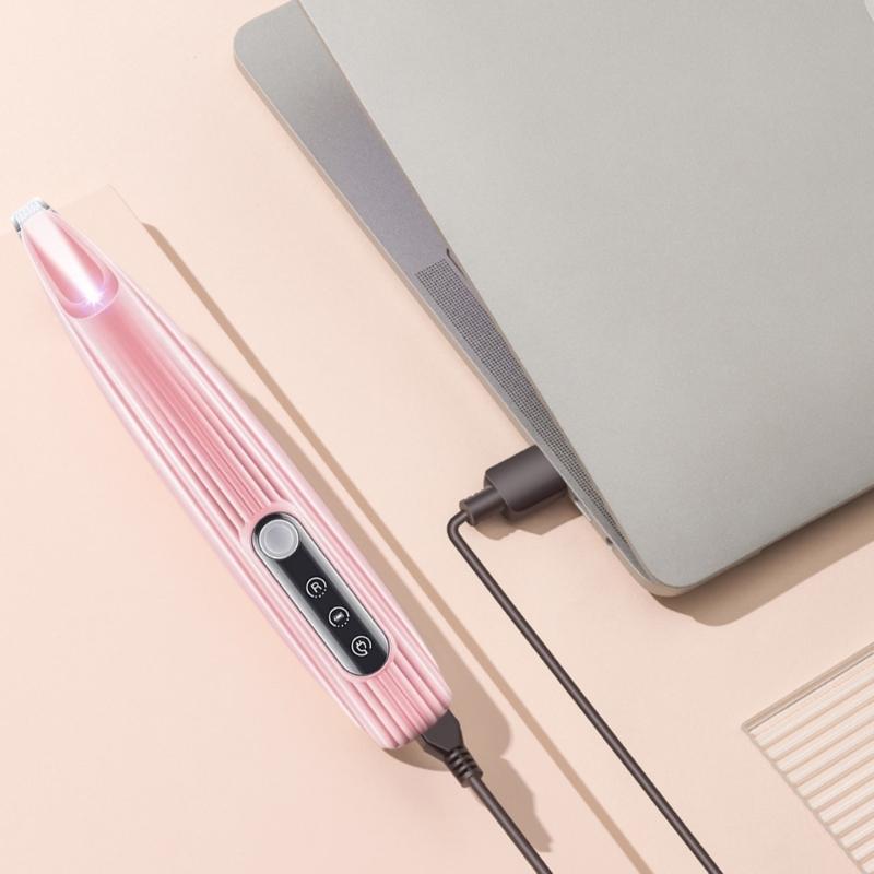 Kabelloser Tierhaarschneider für Hunde Katzen mit geräuscharmem Design und ergonomischem Griff für Pfotenpflege