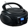 Lecteur CD portable - CD62NUSBBT - Noir - Bluetooth - USB - Radio FM