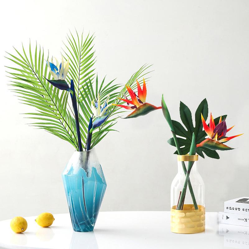 Soft Touch Bird of Paradise Artificial Flower - Large Strelitzia Stem