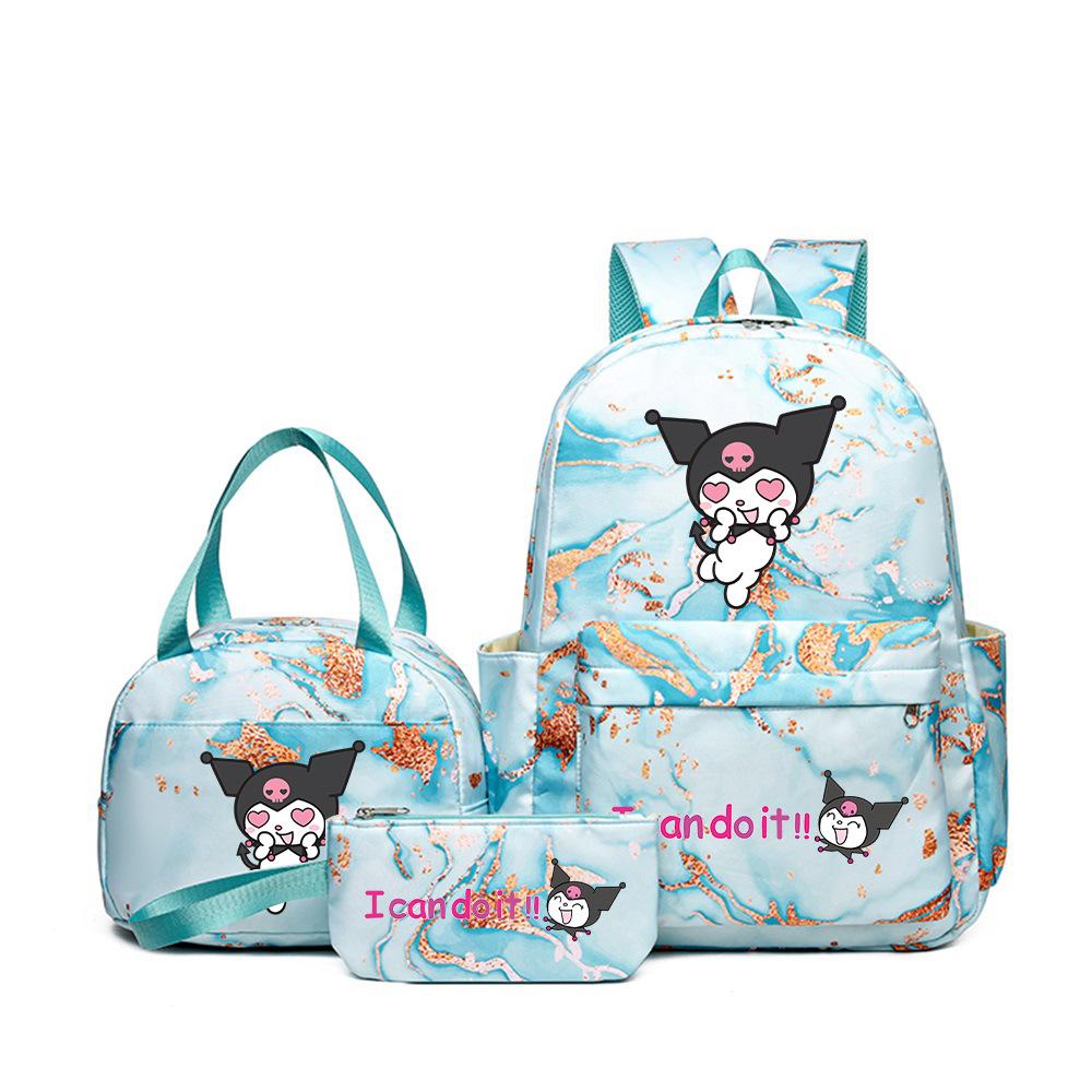 Student Schoolbag Cartoon Cute Large Capacity Backpack Lightweight Waterproof Middle School Student Backpack