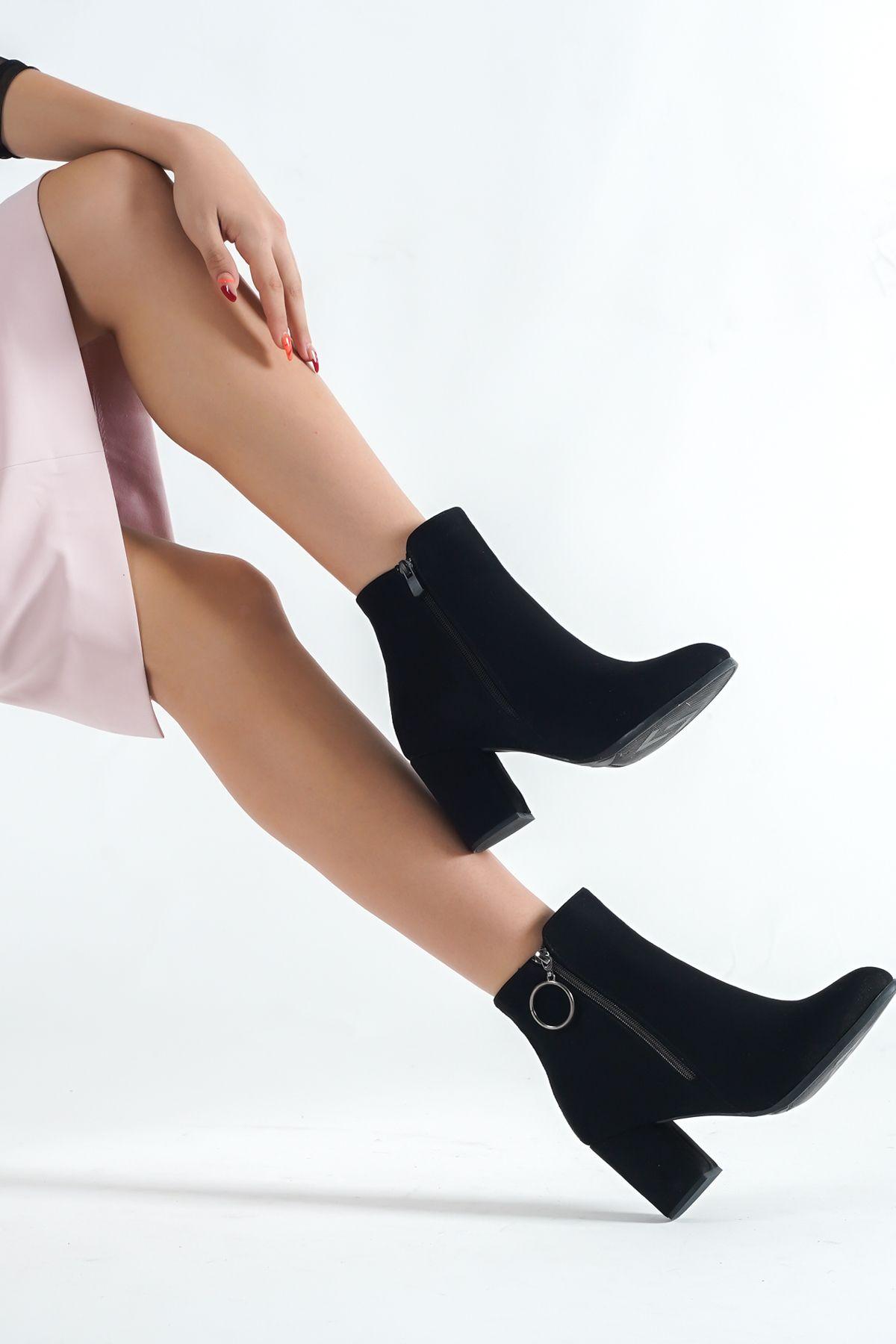 

Women Modern Stylish Fashion Women s Hoop Zipper CM Heeled Boots 36