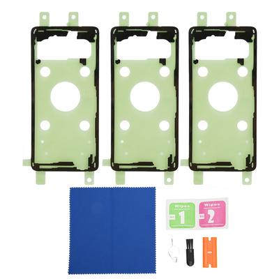 3 STÜCKE Handy-Akkudeckel-Aufkleber Kunststoff Handy-Rückseite Akkufachabdeckung Klebeband für Galaxy S10