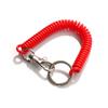 Lanyard Key Ring Key Chain Holder Stretch Spring Coil Anti-lost Lobster Clasp Keyring Key Hooks