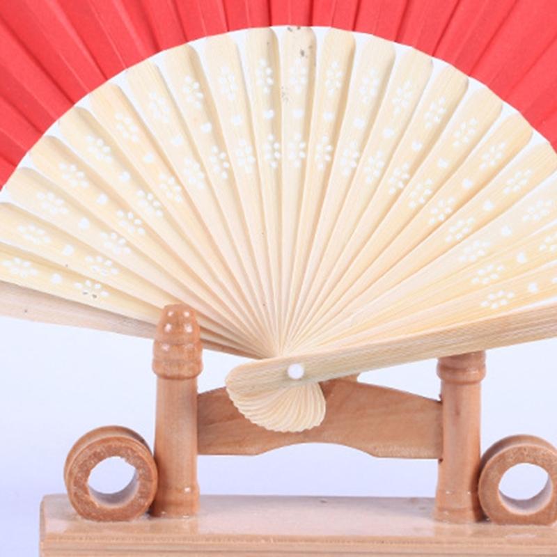 Éventail à main vierge DIY en papier et bambou, éventails pliants pour la pratique de la calligraphie, de la peinture, décoration de mariage, cadeau