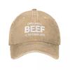 The Original Beef Of Chicagoland Baseball Caps for Men Women Distressed Washed Snapback Cap The Bear Tv Show Golf Hats Cap