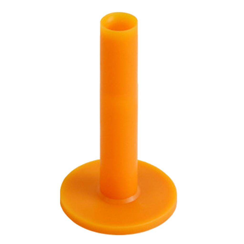 10Pcs Golfing Rubber Tees for Driving Ranges Practice Mat Easy to Carry Golfing Tees Holder for Beginner Professional